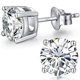 thumbnail image 1 of Pendiente Jiahanzb de plata de ley 925 con zirconia de 6 mm, 1 of 7