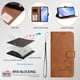 thumbnail image 4 of Funda Flip para Samsung Galaxy A51 4G con Bloqueo RFID, Cierre Magnético, 3 Ranuras para Tarjetas y Función Soporte, 4 of 4