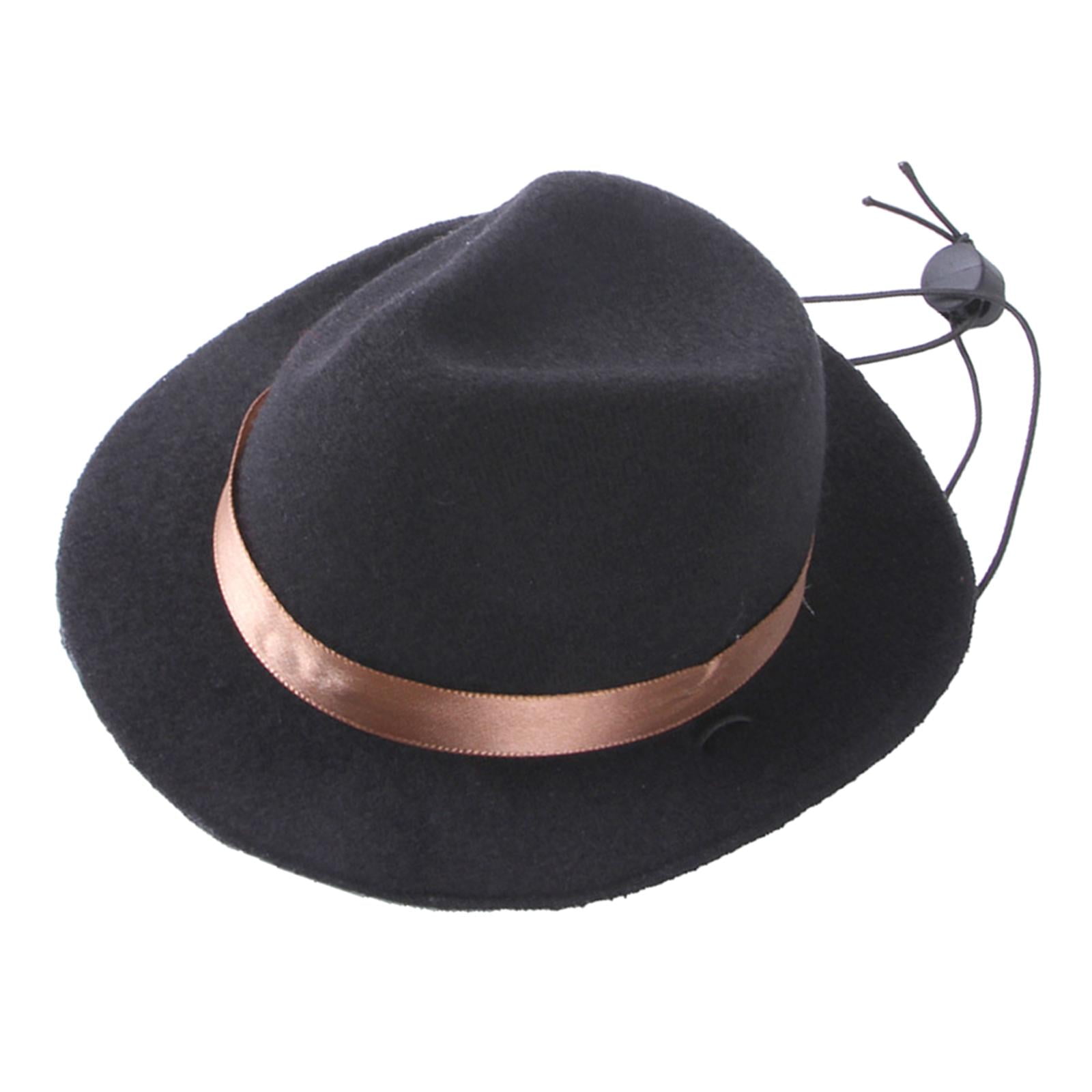 Mascota Sombrero De Vaquero Disfraz Perro Gato Ropa Sombreros Para Gatito Fiesta De Vacaciones Negro