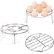 thumbnail image 1 of Rejilla de vapor de acero inoxidable para ollas instantáneas, soporte para rejilla de salvamanteles, cesta vaporera para huevos, soporte para alimentos, rejilla para freidora de aire para olla a presi, 1 of 7