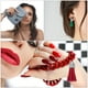 thumbnail image 3 of Borlas Uxcell Cuero Rojo Rosa 200 Pcs, 3 of 3
