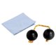 thumbnail image 2 of Bola De La Yema Del Dedo Bola De Tambor Instrumento Kashaka Sonajero Negro Tela Azul, 2 of 5