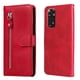 thumbnail image 5 of Funda con Cremallera para Xiaomi Redmi NOTE 11/11s 4G, Carcasa Cartera de Cuero PU con Soporte y Tarjetero, 5 of 5
