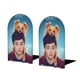 thumbnail image 1 of Los Poderes Curativos de Dude Sujetalibros decorativos temáticos, tope para estantería con base antideslizante, uso dual para hogar y oficina - 2 piezas, 1 of 6