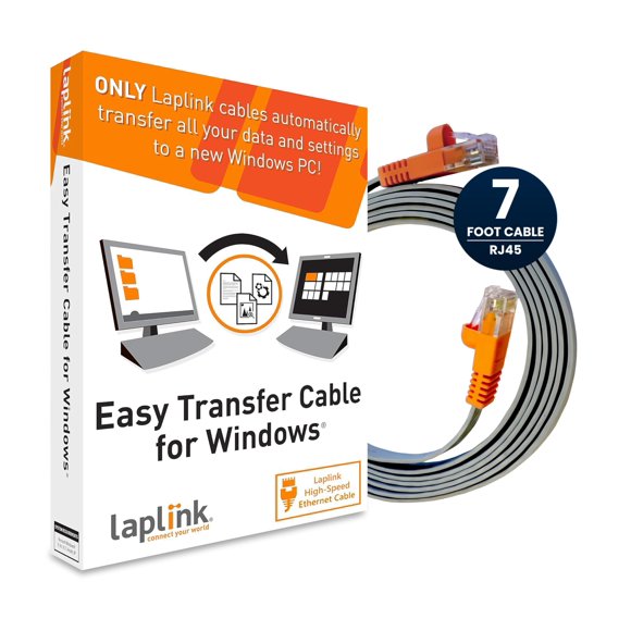 Cable de datos LAPLINK 2 m Ethernet para Windows 11