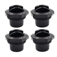 Ioensy - Rejilla De Escape De Ventilación De Salida Deflector De Aire Acondicionado De Tablero De 4 Piezas