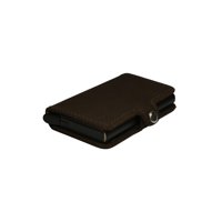 Billetera De Cuero Anticlonación Café Tratur