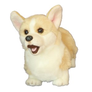 Magideal - Bonito Muñeco De Perro Corgi, Cojín, Juguete De Peluche De Animal De Peluche Realista Para Decoración Del Hogar, Dormitorio, Regalo, Adorno De Dibujos