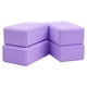 thumbnail image 1 of Ladrillos de Yoga EVA Antideslizantes Set de 4 Bloques para Estiramiento Lila, 1 of 3