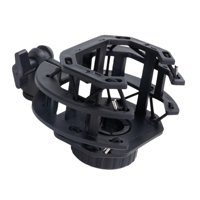 Magideal - Piezas De Montaje Antichoque Para Micrófono, Alto Rendimiento, Práctico, Fácil De Usar, Material Pp, Soporte Para Clip De Micrófono, Accesorios Para