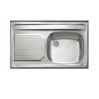 Teka - Lavaplato 1Sec Izq Y 1Dep 0 8Mt Sobrep Monoblock