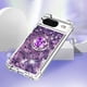 thumbnail image 4 of Funda Para Google Pixel 8 Con Brillo Líquido, Protección Completa Y Soporte De Anillo Giratorio, 4 of 4