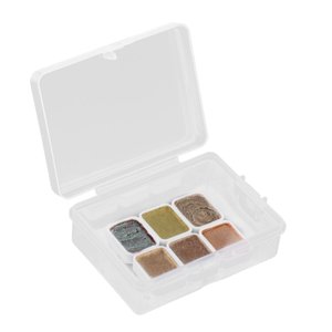 Ioensy - Juego De Bolsillo De Viaje De Pigmento Sólido De Uñas De 6 Colores Diy Para Artistas Principiantes Estilo B