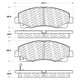 thumbnail image 3 of Pastillas Freno para auto Honda Ridgeline 2006-2014 Delantero, 3 of 6