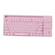 thumbnail image 4 of Teclado Mecánico Para Juegos Rainbow Retroiluminado Para Gamer Office Worker Desktop Pink, 4 of 5