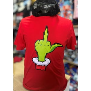 Solo Polera - Polera Roja Grinch Dedo S