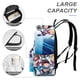 thumbnail image 4 of Niños Ninja-theme Backpack, Campus style schoolbag Bookbag with Adjustable Shoulder Straps And Large Zip Compartment, Unisex Travel Bags.42x30x15cm, 4 of 6