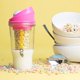 thumbnail image 5 of Taza portátil para cereales CRUNCHCUP XL, rosa, para desayunar mientras viajas, 5 of 9