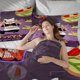 thumbnail image 5 of Pizza Tower Quilts for Queen Bed Bedspreads,Soft Bed Quilt Lightweight Bedspread,Quilted Coverlet 3 Piece Bed Sheets, 5 of 5