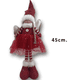 thumbnail image 2 of Muñeco Navideño Diseño Hada 45cm. Decoracion Navideño, 2 of 3