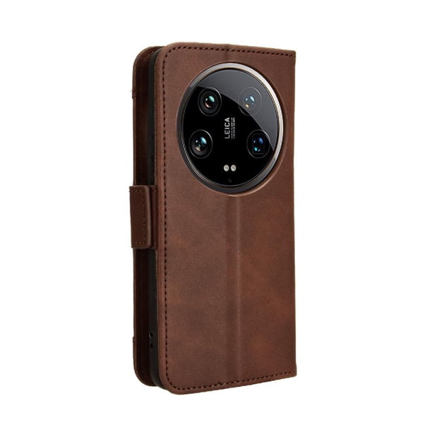 Funda Tipo Billetera FOXDOCK para Xiaomi 14 Ultra – Tapa Flip con Tarjetero