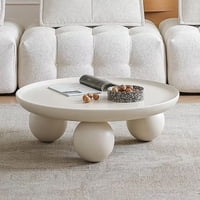 Santú Home & Deco - Mesa De Centro Redonda Escandinava Sphere