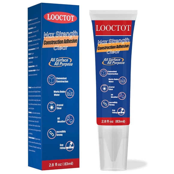 Adhesivo de construcción LOOCTOT Max Strength 83 ml transparente