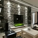 thumbnail image 2 of 1 Roll American Retro Brick Pattern Self-adhesive Wallpaper, Instant Paste, Pvc Wallpaper, For Live Background Wall Coffee Shop Living Room Fireplace Background Wall Decoration, 2 of 3