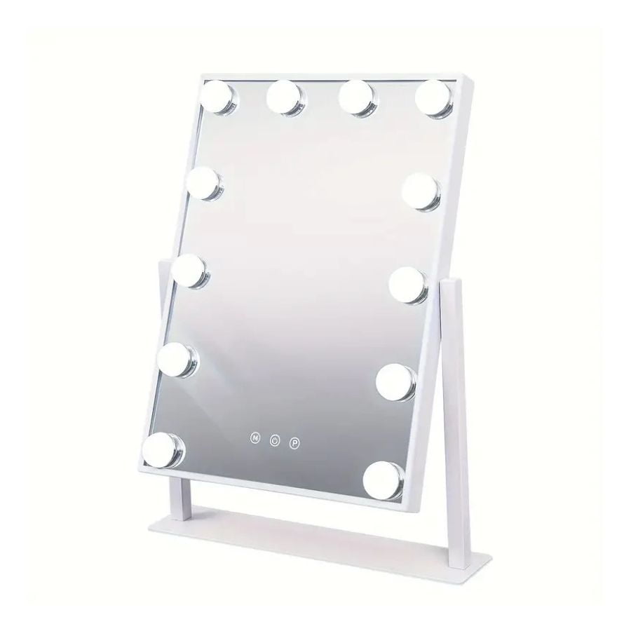 Click Ventas - Espejo De Tocador Maquillaje 12 Bombillas Led Táctil