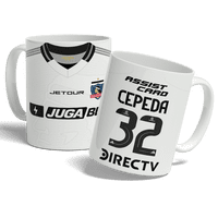 Arumistorechile - Tazon Taza Colección Colocolo 2025 Cepeda Blanca