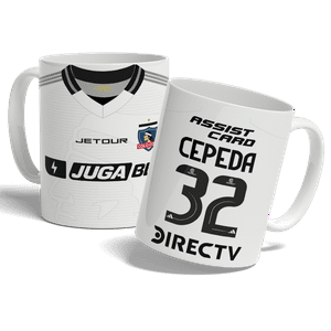 Arumistorechile - Tazon Taza Colección Colocolo 2025 Cepeda Blanca
