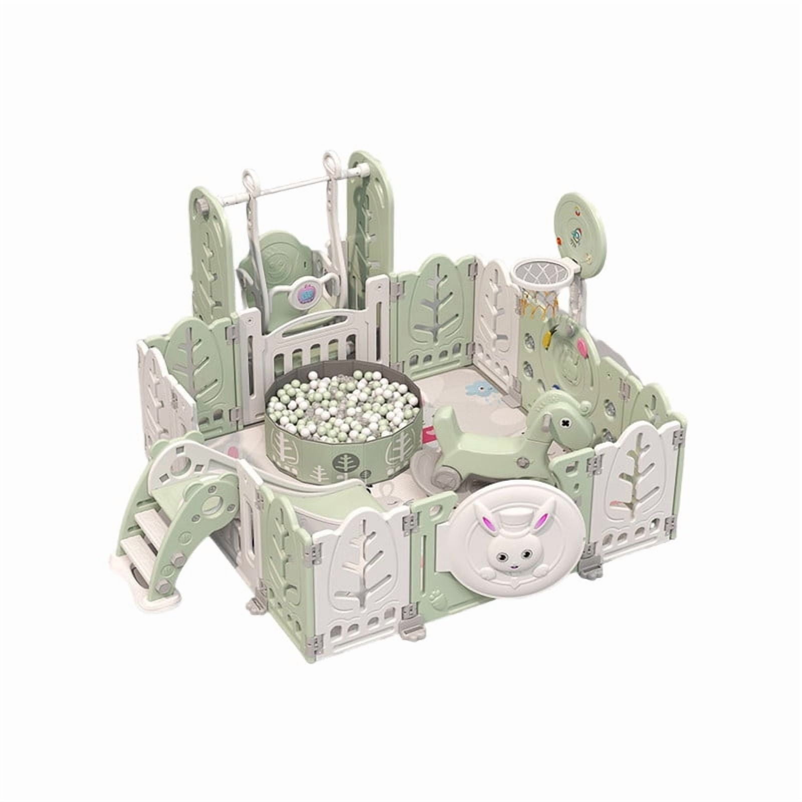 Babyluna - Parque De Juegos Xxl Centro De Entretenimiento 8 Juegos En 1