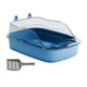 thumbnail image 1 of Caja De Arena Para Gatos Abierta, Orinal Grande, Forma De Dibujos Animados, Caja De Arena Para Gatos, Bandeja De Arena Para Gatos, Azul, 1 of 5