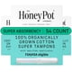 thumbnail image 1 of Tampones The Honey Pot Company Super Absorbency 54 unidades, 1 of 7