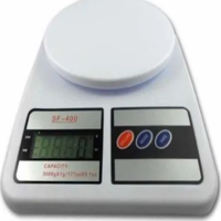 Genérico - Pesa Digital Báscula Cocina 7Kg Top