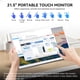 thumbnail image 2 of Monitor táctil Prechen 21.5" 1080P 75Hz HDMI USB-C, 2 of 9