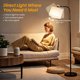 thumbnail image 3 of Arc Floor Lamp with Remote and Dimmable Black Floor Lamp, 3 of 3