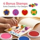thumbnail image 5 of Pads De Tinta De 16 Colores Para Niños Con 7 Sellos Redondos Grandes, 5 of 8