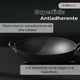 thumbnail image 3 of Wok Chino Acero Inoxidable Antiadherente 34cm Color Negro, 3 of 8