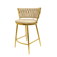 Habita2 Chile - Silla De Bar Queen 66Cm Fijo - Beige
