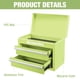 thumbnail image 3 of Minicaja de herramientas Toolbox WORKPRO de metal con 2 cajones, color verde macarrón, 3 of 8