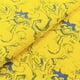 thumbnail image 2 of Tela SINGER de Algodón Estampada Amarillo y Azul por Metro, 2 of 6