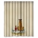 thumbnail image 1 of Cortina de ducha de Calvin y Hobbes, juego de cortina de baño con ganchos, tamaño 60 x 72 pulgadas, 1 of 3