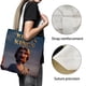 thumbnail image 3 of THE KING OF KINGS Bolso de tela con estampado de lienzo para mujer, bolsa de compras reutilizable y estética, con cremallera interior, regalo para mujer,38*45cm., 3 of 6