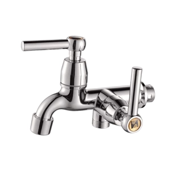 Grifo de baño Grifo de jardín G1 / 2 Resistencia al desgaste Grifo Aireador Grifo de bañera Grifo montado en la pared para lavabo Cocina Baño Exterior Estilo D