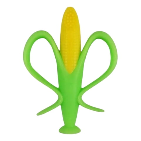 Genérico - Set 5 Mordedores Diseño Choclo Rasca Encias Bebe Lau