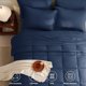 thumbnail image 2 of Juego de ropa de cama CozyLux, edredón, tamaño completo, azul marino, 7 piezas, 2 of 7