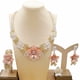 thumbnail image 3 of 4 Pzas Collar de Cristal Brillante Pulsera Aretes Anillo Conjuntos de Joyería para Mujer Conjuntos de Joyería para Mujer de Honor y Novias para Boda Compromiso Fiesta Graduación, 3 of 7