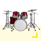thumbnail image 5 of Atril De Platillo Suspendido Ajustable Para Batería Y Timbal, 5 of 6