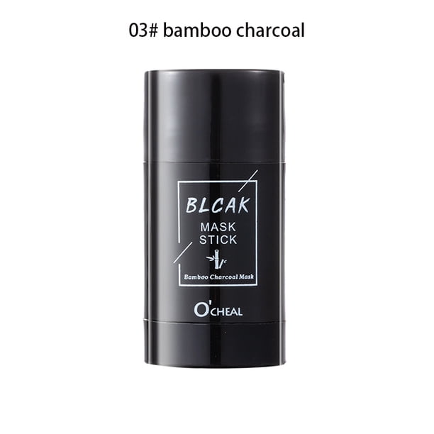 Deep Cleanse & Purify Your Skin with this Peach/Bamboo Charcoal/Green Tea/Eggplant Clay Mask Stick - For Men & Women!
